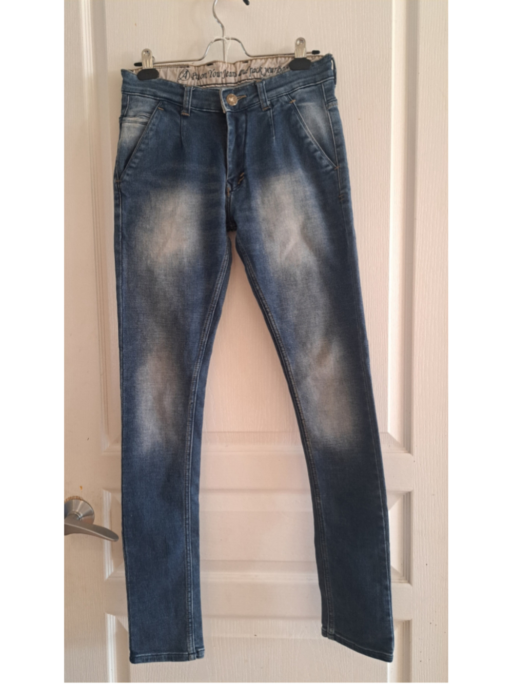 591 - Men's A Square Slim Jeans, Blue